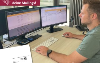 Up to date für Deine Mailings