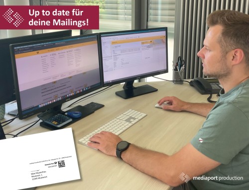 Up to date für Deine Mailings