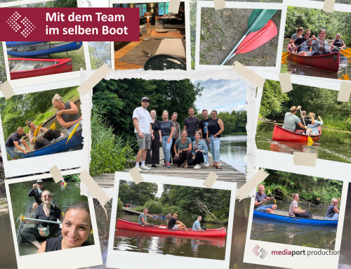 Mit dem Team im selben Boot