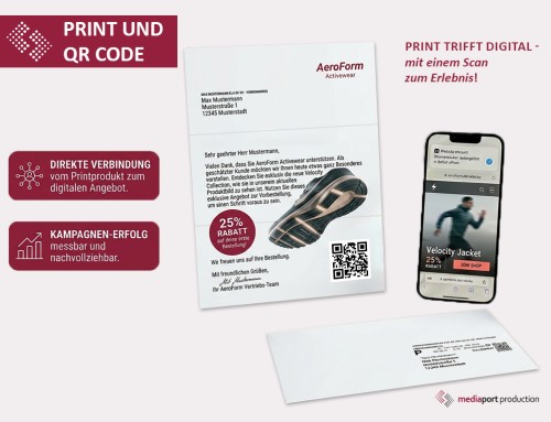 Print und QR-Code – ein starkes Team.